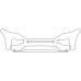 2020-2024 Ford Explorer ST 3M Pro Series Clear Bra Front Bumper Paint Protection Kit