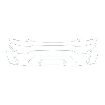 2021-2023 Ford F-150 Shelby, Shelby Super Snake 3M Front Bumper Clear Bra Front Bumper Paint Protection Kit