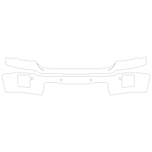 2014-2015 GMC Sierra 1500 Denali 3M Pro Series Clear Bra Front Bumper Paint Protection Kit
