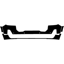 2020-2023 GMC Acadia SL, SLE, SLT, AT4, Denali 3M Pro Series Clear Bra Front Bumper Paint Protection Kit