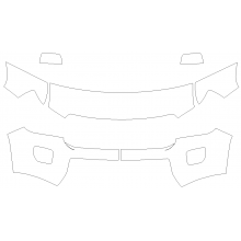 2015-2020 GMC Canyon 3M Pro Series Clear Bra Deluxe Paint Protection Kit