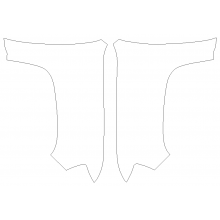 2021-2022 GMC Canyon AT4 Elevation 3M Pro Series Clear Bra Full Fenders Paint Protection Kit