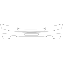 2011-2014 GMC Sierra 2500 3500 Denali 3M Pro Series Clear Bra Front Bumper Paint Protection Kit