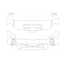 2024-2026 GMC Sierra 2500 3500 HD Denali Ultimate 3M Pro Series Clear Bra Deluxe Paint Protection Kit