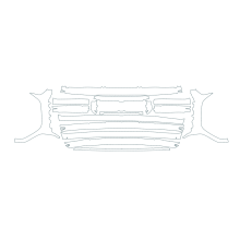 2025-2026 GMC Terrain Elevation 3M Pro Series Grille Paint Protection Film Kit