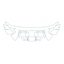 2022-2025 GMC Hummer EV 3M Pro Series Clear Bra Front Bumper Paint Protection Kit