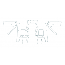 2022-2025 GMC Hummer EV 3M Pro Series Clear Bra Rear Bumper Paint Protection Kit