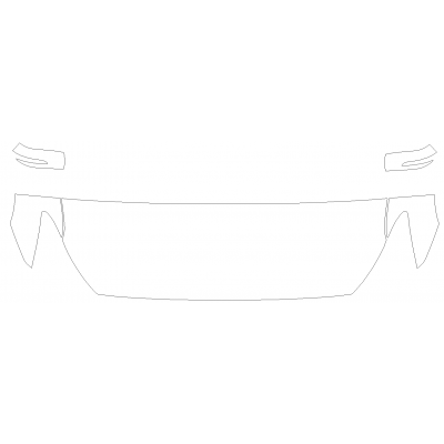 2018-2020 Genesis G80 Sport 3M Pro Series Clear Bra Standard Paint Protection Kit