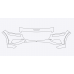 2025 Genesis GV80 Advanced, Prestige, Select and Standard 3M Pro Series Clear Bra Front Bumper Paint Protection Film Kit