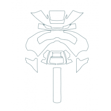 2024-2026 Harley Davidson CVO Road Glide 3M Pro Series Front Fairing Paint Protection Film Kit