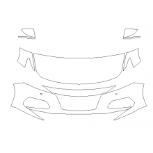 2018-2020 Honda Accord LX, EX, EX-L Sport & Touring Sedan 3M Pro Series Clear Bra Deluxe Paint Protection Kit