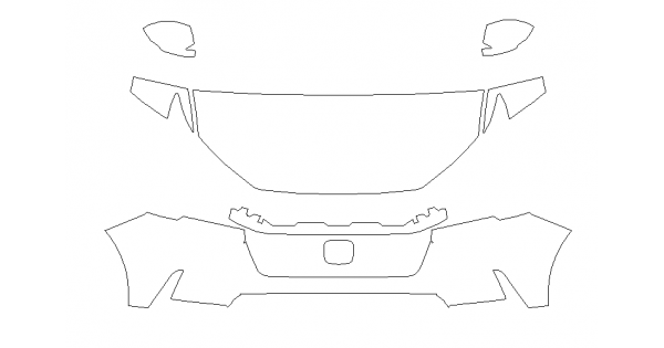 Honda CR-V (2023+ ) Clear Bra