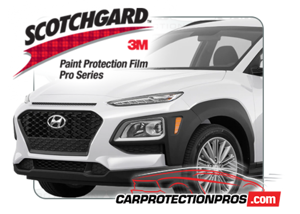 3M PRO Series PreCut Paint Protection Film Clear Bra for Hyundai Kona 2018-2020