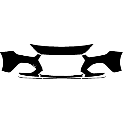 2019-2020 Hyundai Elantra GT N-Line 3M Pro Series Clear Bra Front Bumper Paint Protection Kit