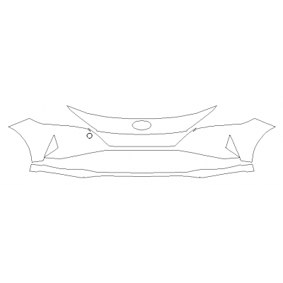 2021-2022 Hyundai Elantra SE, SEL, Limited 3M Pro Series Clear Bra Front Bumper Paint Protection Kit