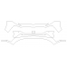 2021-2023 Hyundai Santa Fe Calligraphy 3M Pro Series Clear Bra Front Bumper Paint Protection Kit
