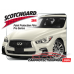 2018-2022 Infiniti Q50 Sport 3M Pro Series Clear Bra Deluxe Paint Protection Kit