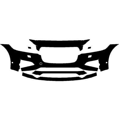 2017-2020 Jaguar F-PACE Base, Premium, Prestige 3M Pro Series Clear Bra Front Bumper Paint Protection Kit