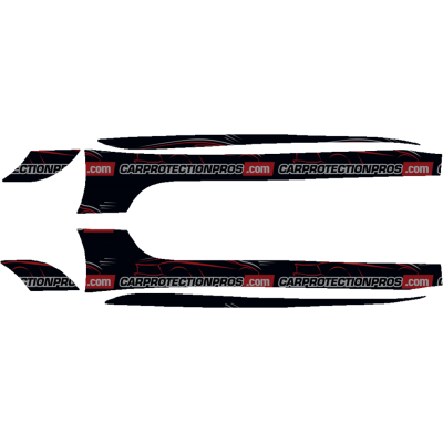 2018-2020 Jaguar F-Type R-Dynamic 3M Pro Series Clear Bra  Rocker Panel Paint Protection Kit