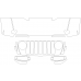 2020-2023 Jeep Gladiator Rubicon Deluxe 3M Pro Series Clear Bra Kit