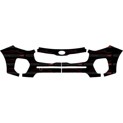 2017-2019 Kia Sportage SX, LX & EX 3M Pro Series Clear Bra Front Bumper Paint Protection Kit