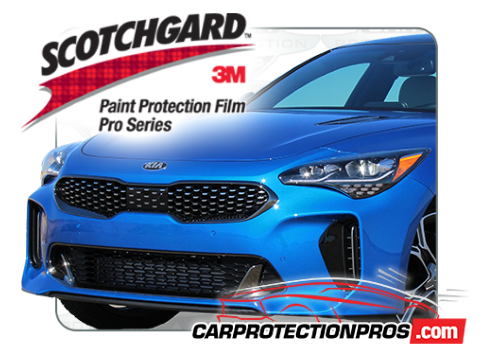 3M Scotchgard Paint Protection Film Pro Series Fits 2018 2019 Kia Stinger Sedan 