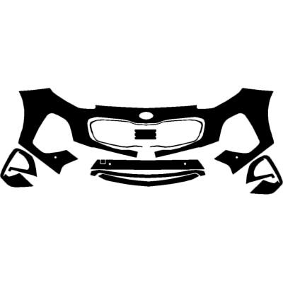 2020-2021 Kia Sportage LX, EX, S 3M Pro Series Clear Bra Front Bumper Paint Protection Kit