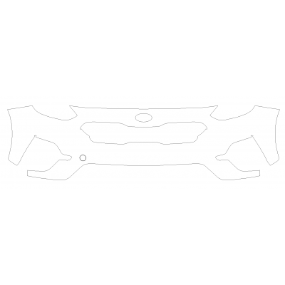 2020-2021 Kia Niro 3M Pro Series Clear Bra Front Bumper Paint Protection Kit