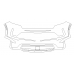 2021-2023 Kia Sorento S, EX, SX, SX Prestige 3M Pro Series Clear Bra Front Bumper Paint Protection Kit