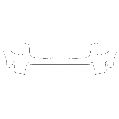 2023-2024 Kia Telluride Front Bumper 3M Pro Series Clear Bra Kit