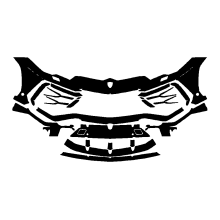 2018-2020 Lamborghini Urus 3M Pro Series Clear Bra Front Bumper Paint Protection Kit