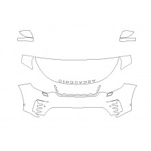 2021-2025 Land Rover Discovery Dynamic Line & Metropolitan 3M Pro Series Clear Bra Deluxe Paint Protection Kit