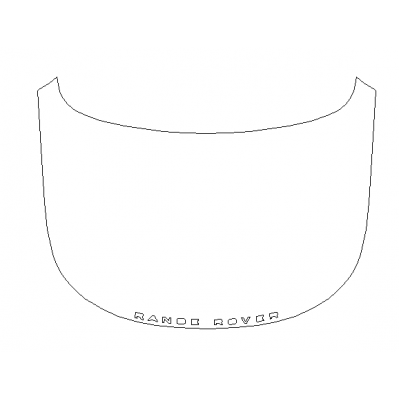 2023-2024 Range Rover Base 3M Pro Series Clear Bra Full Hood Paint Protection Kit