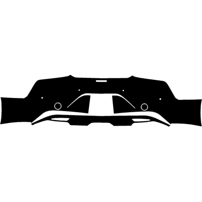 2018-2024 Lexus LC 500 3M Pro Series Clear Bra Rear Bumper Paint Protection Kit