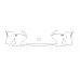 2019-2024 Lexus RC 300, 350 Base, F-Sport 3M Pro Series Clear Bra Front Bumper Paint Protection Kit