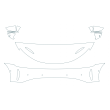 2022-2026 Lucid Air Deluxe 3M Pro Series Clear Bra Kit