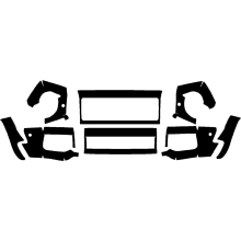 2016-2018 Mercedes-Benz G63 AMG 3M Pro Series Clear Bra Front Bumper Paint Protection Kit