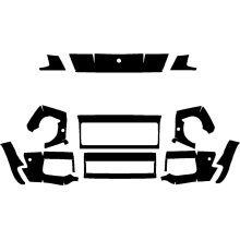 2016-2018 Mercedes-Benz G63 AMG 3M Pro Series Clear Bra Deluxe Paint Protection Kit