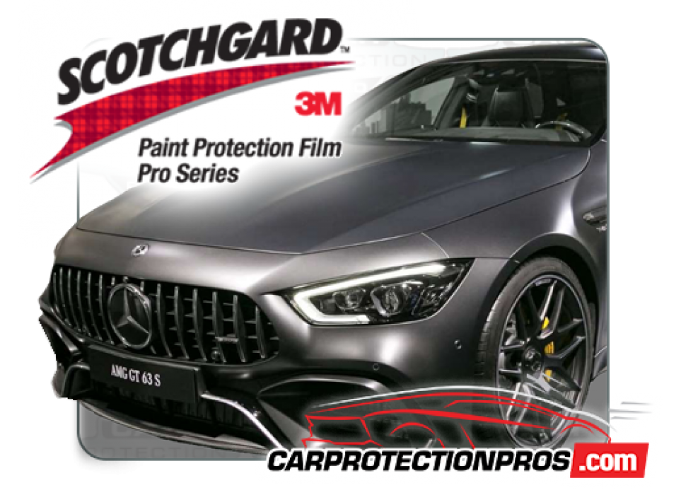 Mercedes GT53 AMG in Designo® Matte Black •Matte paint protection