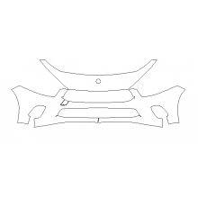 2019-2022 Mercedes-Benz A-Class Base 3M Pro Series Clear Bra Front Bumper Paint Protection Kit