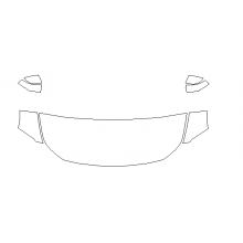 2019-2022 Mercedes-Benz A-Class Base 3M Pro Series Clear Bra Standard Paint Protection Kit