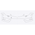 2012-2015 Mercedes C63 AMG 3M Pro Series Clear Bra Front Bumper Paint Protection Kit