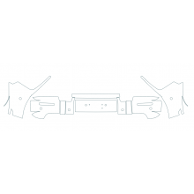 2019-2024 Mercedes-Benz G63 AMG 3M Pro Series Clear Bra Rear Bumper Paint Protection Kit