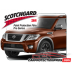 2017-2020 Nissan Armada 3M Pro Series Clear Bra Deluxe Paint Protection Kit