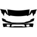 2017-2019 Nissan Titan S, SV, SL 3M Pro Series Clear Bra Deluxe Paint Protection Kit