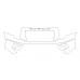 2020-2024 Nissan Titan XD 3M Pro Series Clear Bra Front Bumper Paint Protection Kit