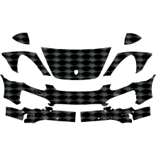 2011-2014 Porsche Cayenne 3M Pro Series Scotchgard Clear Bra Paint Protection Deluxe Film Kit