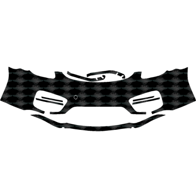 2014-2016 Porsche Cayman Base & S 3M Pro Series Scotchgard Clear Bra Paint Protection Film Bumper Kit