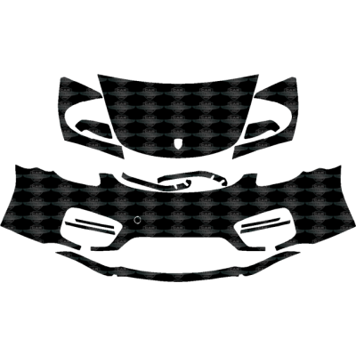 2014-2016 Porsche Cayman Base & S 3M Pro Series Scotchgard Clear Bra Paint Protection Deluxe Film Kit