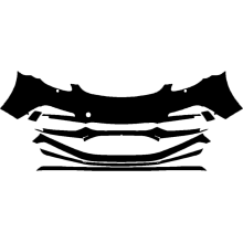 2017-2022 Porsche 718 Cayman, Boxster 3M Pro Series Clear Bra Front Bumper Paint Protection Kit